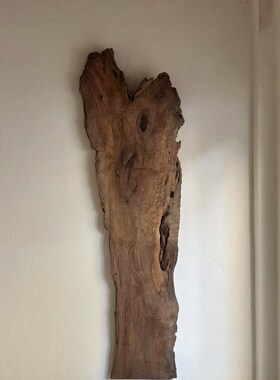 古代老木老木板空间挂件侘寂风格艺术空间装饰墙装饰板25119