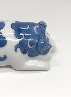 不仁斋新款  薛继业 手作雕塑 财库猪 财库枕摆件潮玩