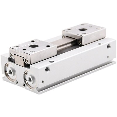 SMC型导轨滑台气动手指气缸MHF2-8D-12D-16D-20D/D1/D2薄型气爪