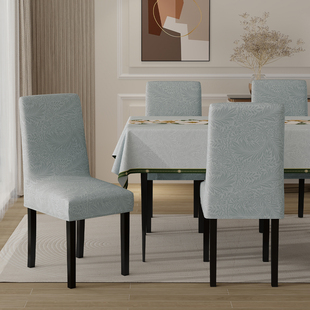 2025新款家用四季通用椅套餐桌椅子凳子套罩靠背一体弹力座套餐厅