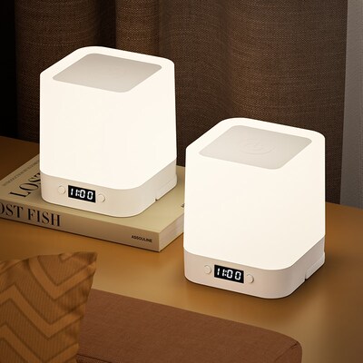 2025新款台灯卧室床头灯遥控充电夜灯超长续航触摸式卧室氛围台风