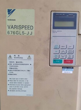 YASKAWA 安川676GL5-JJ 400V 11KW变