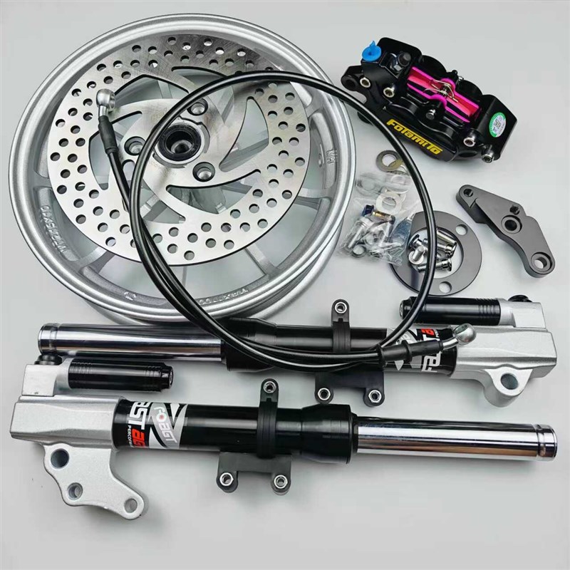 新款27芯前减震碟刹9号电动车F60/F90/鬼火N极酷009小龟通用型前