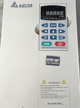 台达变频器VFD110V43B-2 11KW/15 三相