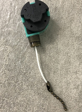 扇电风扇灯拉线开关 三档调档控制拉绳拉链调速开关268S6