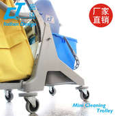 意大利CT施达 排拖把地拖带轮挤水桶 JTD15配垃圾袋单桶榨水车