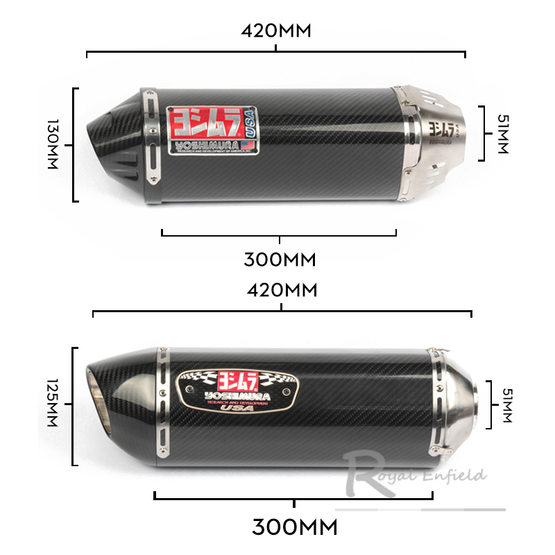 摩托车ZX6R/10/Z250 300/R3/25 R6吉村排气L12345K8K9改装排气管