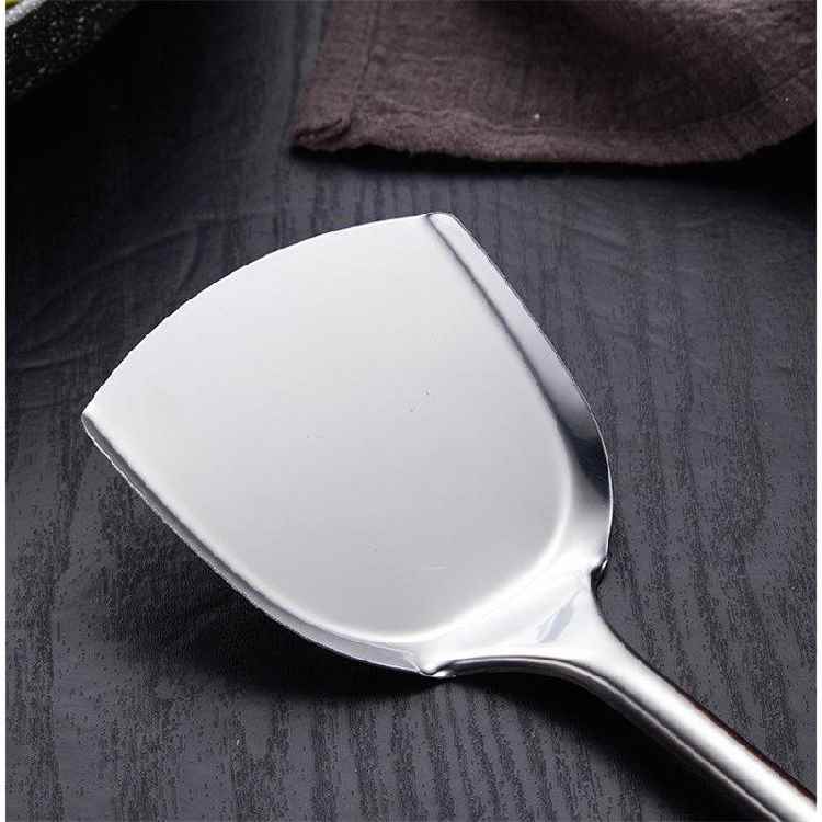 厨房不锈钢锅铲加厚家用长柄厨具不烫手勺子煎铲炒菜铲子漏勺汤勺