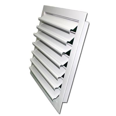 定制中央空调出风口铝合金自垂百叶活动可调风机风力通风口百叶窗