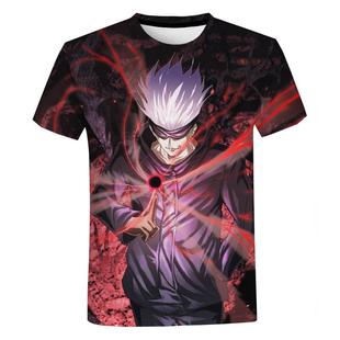 Summer high quality 3d Jujutsu Kaisen manga t-shirts for men