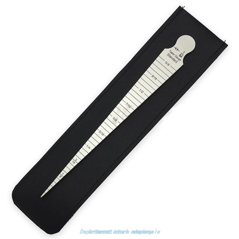 1pc Stainless Steel Taper Gauge Inch/ Metric 0-15mm Welding