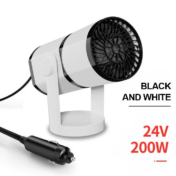 2 in 1 Car Heater 360 Degree Rotating 12V/24V Vehicle