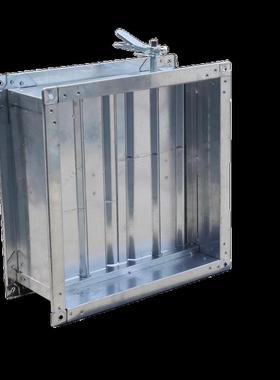 手动风阀电动风量调节阀圆形不锈钢镀锌70280防火阀止回逆排