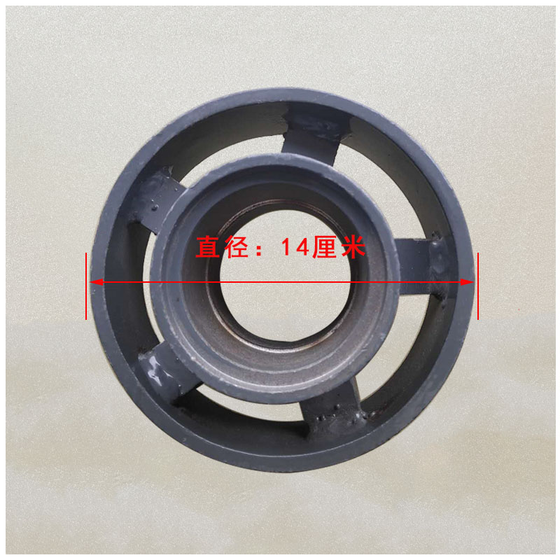 沃得锐龙收割机配件拖带轮履带底盘行走轮支撑轮托轮平衡轮