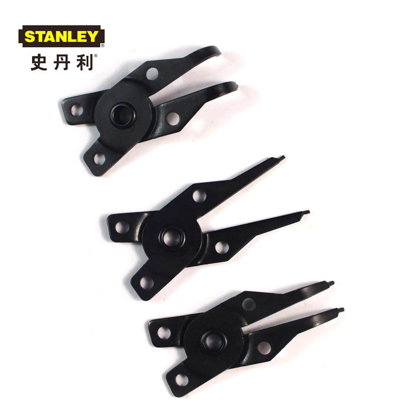 。STANLE1Y 史丹利工具 换头档圈钳6寸 C型扣环钳 卡簧钳 84-68-2