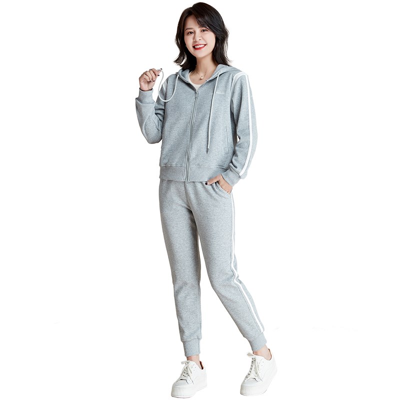 中年妈妈运动服套装洋气女士春秋季气质休闲卫衣中老年春装两件套