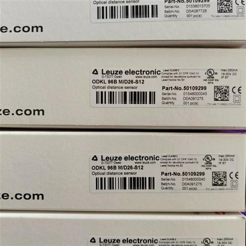 议价德国进口劳易测激光测距光电感测器ODKL96BM/D26-S12货号5010