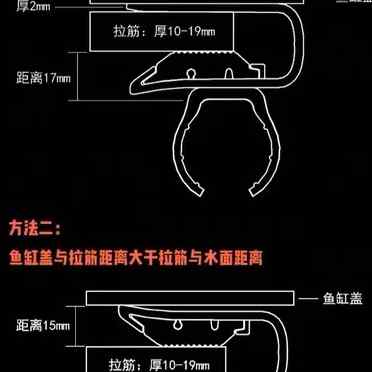鱼缸红龙缸灯架T8潜水灯T5灯通用NEC马印灯吸顶R灯拉筋灯卡红龙灯