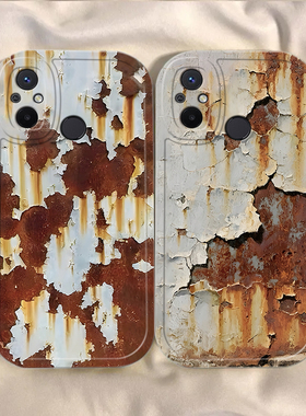 适用红米12C手机壳小米Redmi十二C12保护22120RN86C套helio硅胶g85Note全包防摔redmin送钢化膜男女复古铁锈