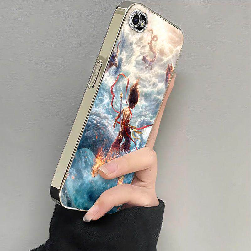 适用苹果4S手机壳iPhone4S保护套A1431创意硅胶A1332新款IP四I4S外壳IPONE软壳全包防摔创意哪咤网红小众男女