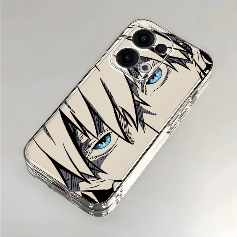 适用opporeno13/12pro手机壳11/10新款reno9pro+五条悟reno8se/7/6透明套reon5k男女rone4软reno3防摔2Z全包