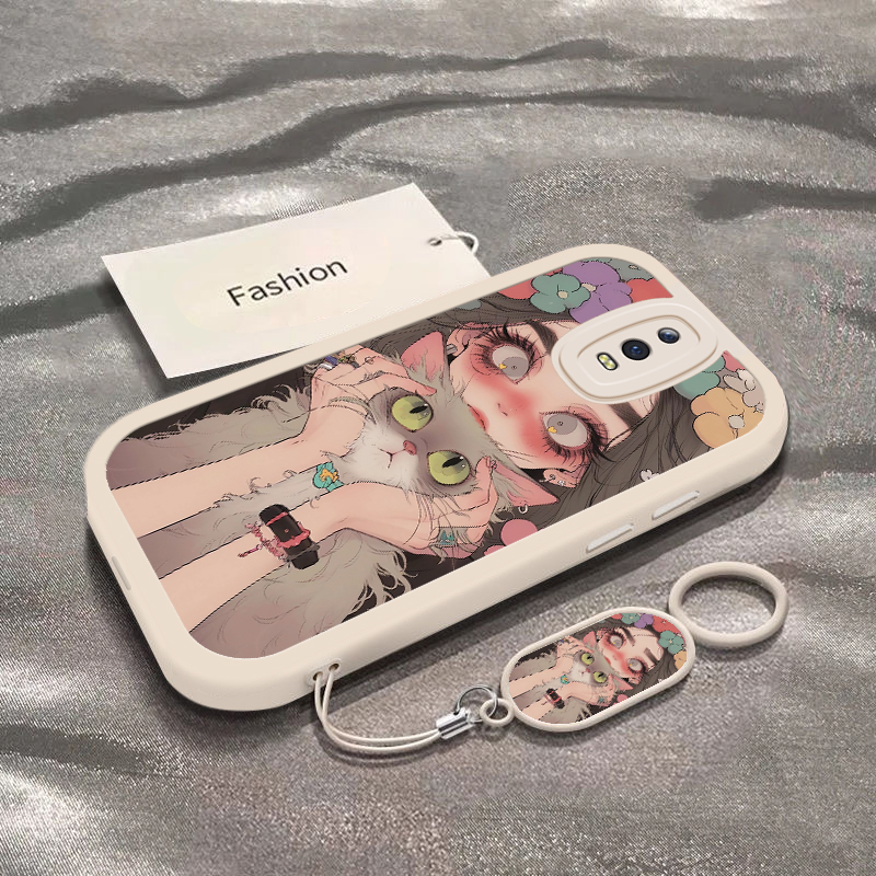 适用oppor17手机壳新款opopr15梦境标准版仙女猫女孩R11全包防摔opr11s硅胶R9sk卡通外壳r17pro套r15x高级r9m