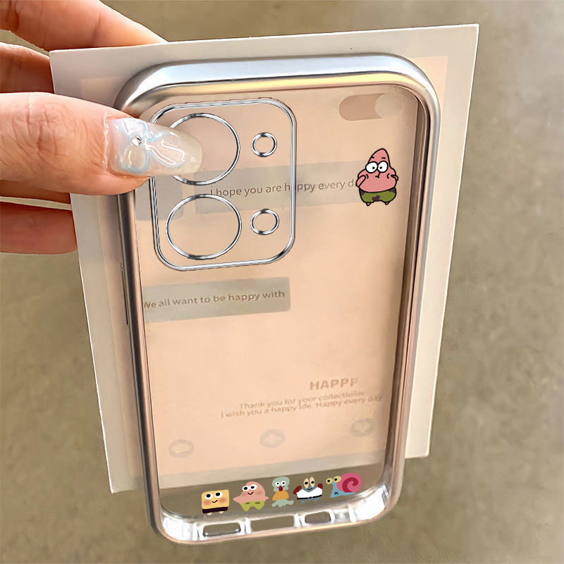 适用荣耀Play7T手机壳HonorPlay7TPro保护Plαy7t套paly华为piay新款TPor外壳pla软硅胶全包防摔女电镀派大星