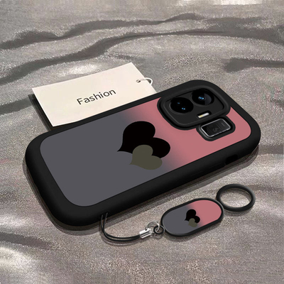 适用Realme真我GTNeo5手机壳realmeGTNeo6se渐变爱心GTNeo3/2全包防摔gtnoe2T软硅胶neo保护套oppo外壳潮女生