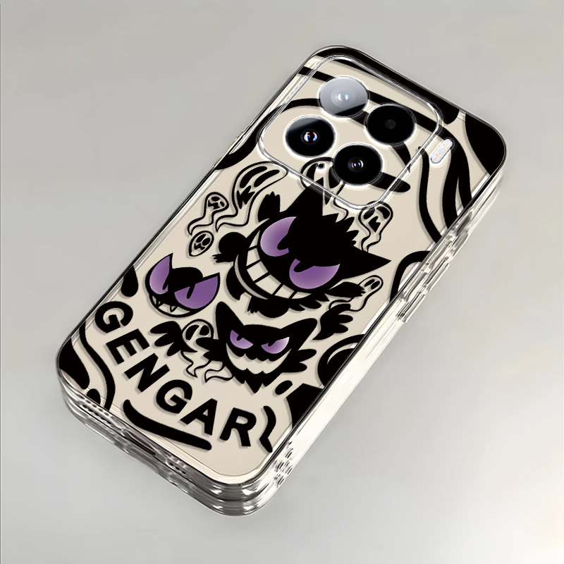 适用小米15手机壳新款13/14pro大头耿鬼mi12Spro透明保护套11pro防摔全包镜头ultra卡通10s青春版cc9p软8se男