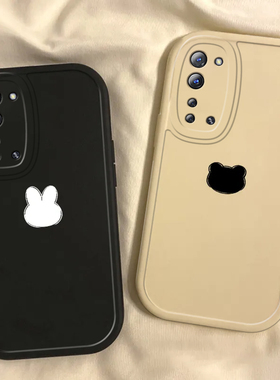 适用OPPOReno3手机壳Reno3Pro5G保护套OPPO新款35G外壳Por液态硅胶OPReno全包防摔0PP0Ren03Pr0女款兔子小熊