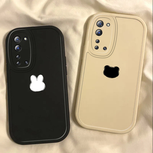 适用OPPOReno3手机壳Reno3Pro5G保护套OPPO新款35G外壳Por液态硅胶OPReno全包防摔0PP0Ren03Pr0女款兔子小熊