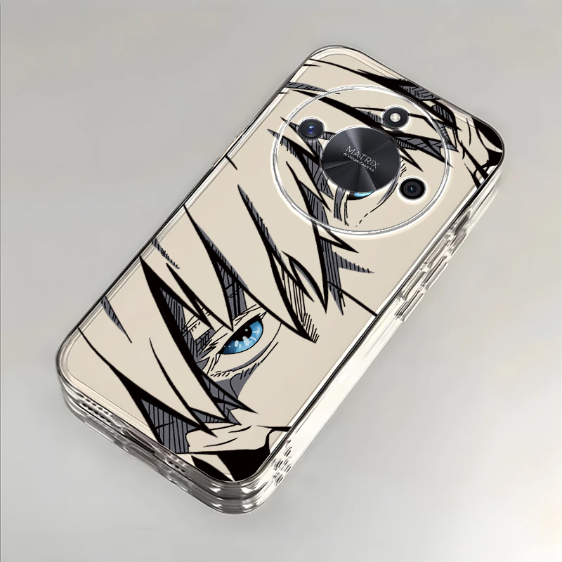 适用荣耀x50手机壳x60i新款华为x50i十五条悟honorx30i全包防摔外壳X40GT透明套男女x20se动漫简约x10max高级