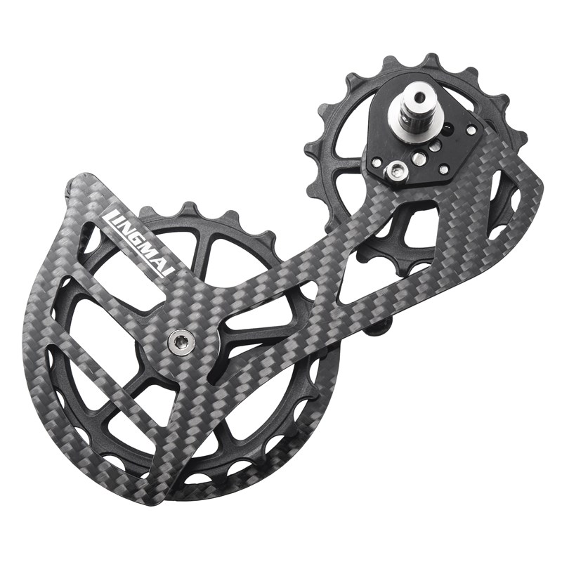 碳纤维大鸡腿公路车变j速器陶瓷大导轮后拨105 ut r7000 8000 910