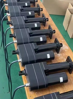电动推杆工业级大推力防水直流伸缩电机电动缸往复升Q降器12V24V4