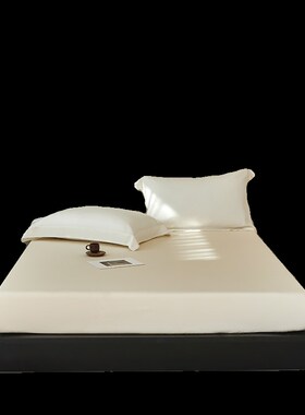 单品床笠100S长绒棉纯色全棉纯棉床笠1.5米1O.8m床上用品床垫罩子