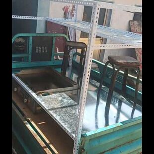 电动三轮车改造j摆摊架子流动经营架子早餐赶集流动车架臭豆腐烧