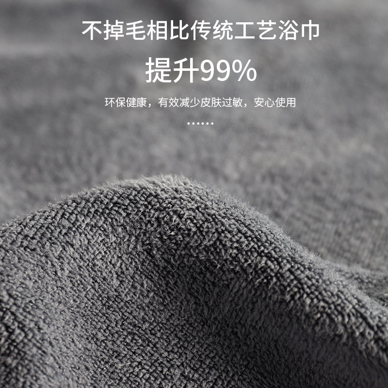 情侣款浴巾一对家用2条装比纯w棉吸水不掉毛裹巾男女2021新款冬天