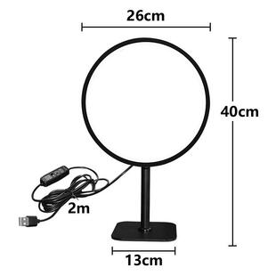 创意桌面氛围灯拾音灯网红直播补光灯客厅卧室台灯小夜灯夜灯