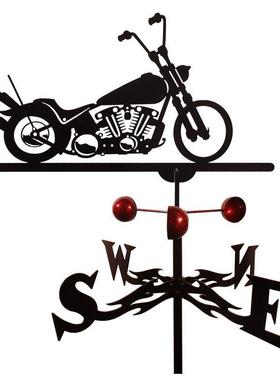 摩托车风向标金属剪影电商北美欧洲产品非质量不退换