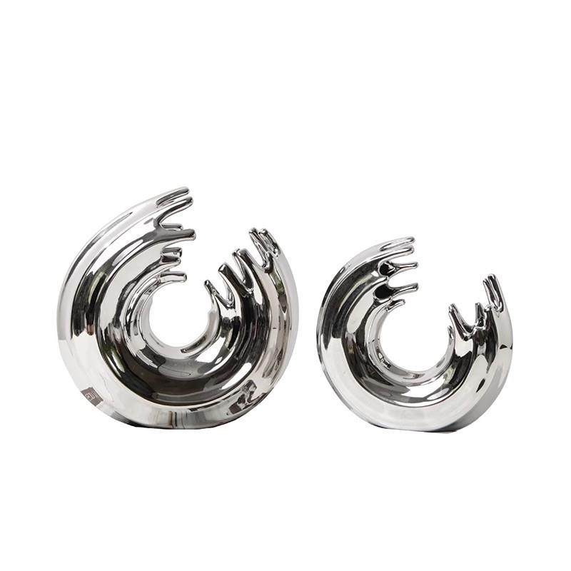 陶瓷摆件陶瓷花瓶客厅民宿欧式轻奢插花家居纯色软装饰品桌面,橡塑材料及制品,工业陶瓷,淘宝优惠券,粉丝福利购,淘宝优惠卷