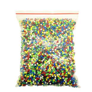 彩色珍珠大头针泡沫线轴渔具固定别针钓鱼线组配件垂钓用品