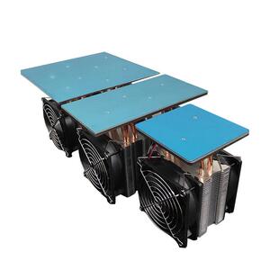 半导体制冷片套装diy平板散热冷板大功率散热器系统12v可结冰模块