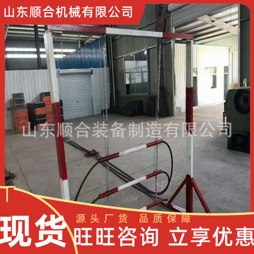 煤矿用常闭式斜井防跑车防护装置 防止矿山ZDC30-2.5跑车一坡三挡