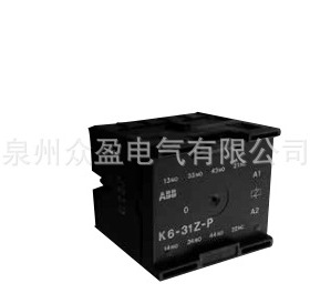 ABB微型中间继电器K6-31-Z*220-240V 40-450Hz；82202702