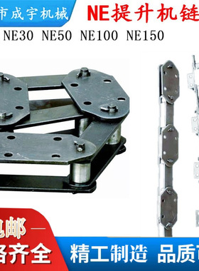 供应NE15-200提升机链条 提升机板式链条 NE提升机链条