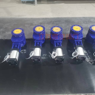 气动陶瓷闸阀DN100 10C耐磨进出料双闸板干灰渣颗粒闸阀 Z644TC