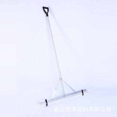厂家园林工具37齿湖耙带浮动泡沫棒铝耙搂草树叶刮池塘杂草耙