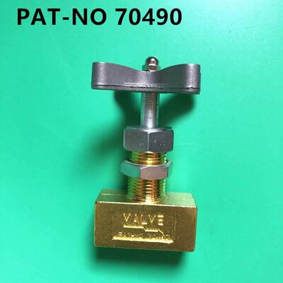 YRUN 压力表开关    PAT-NO 70490  VALVE