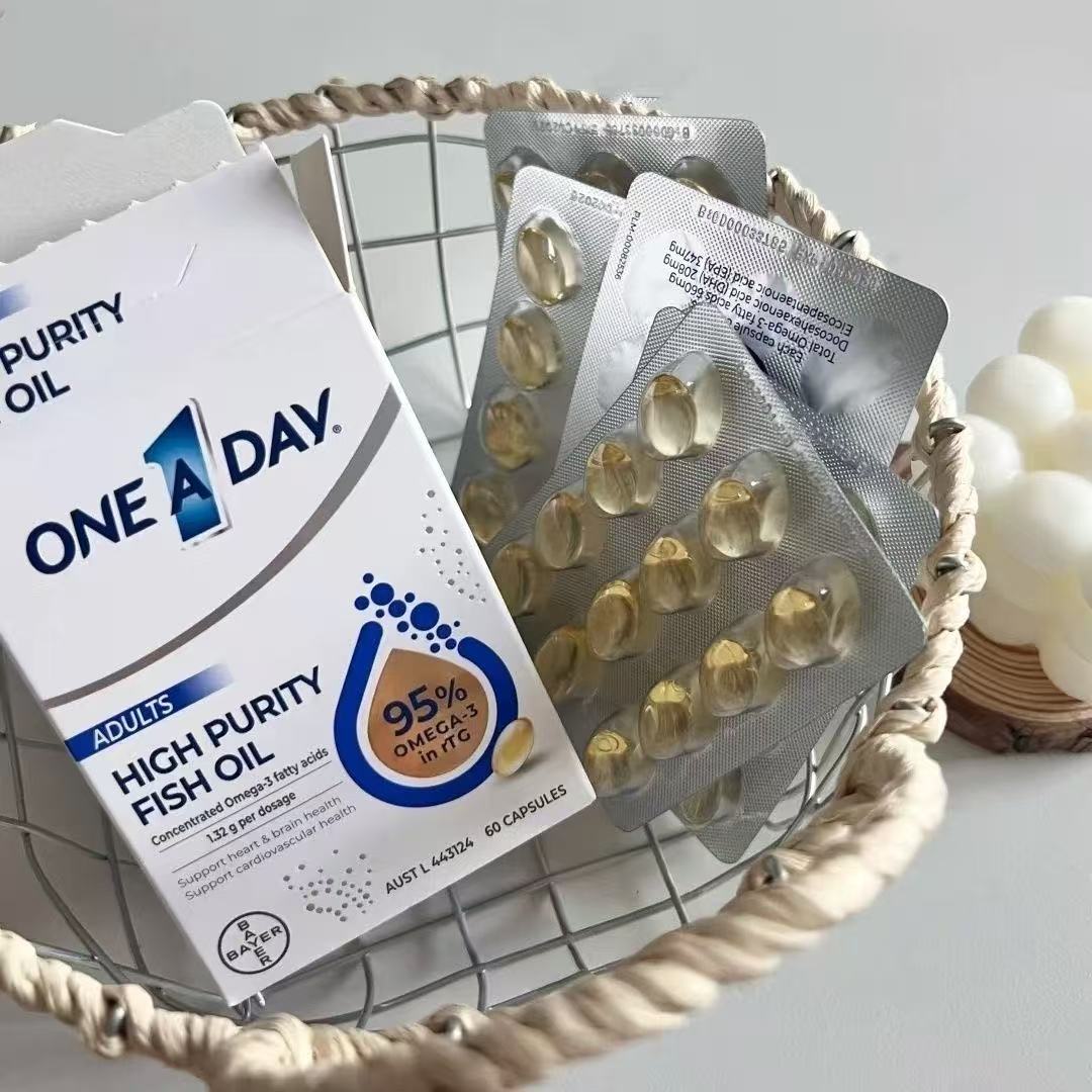 OneADay水晶鱼油95%高纯度omega3