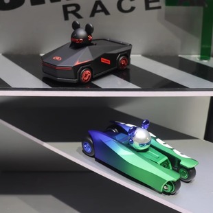 星际熊驰速玩家系列桌面车载摆件装饰炫酷跑车车模男生潮玩盲盒